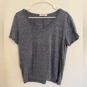 Project Social T - Blue V-Neck Women's Top